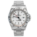 Rolex Explorer II 16570 POLAR Oyster Automatic White Dial Men's Watch 40MM