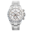 Rolex Daytona 116520 Oyster SS White Dial Automatic Men's watch 40mm