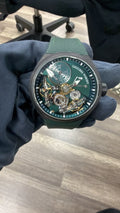 Greubel Forsey Double Balancier P01269 Card Carbon Green Dial Unisex 42mm