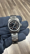 Rolex Oyster Perpetual 176200 SS Oyster Black Dial Auto Women 26MM