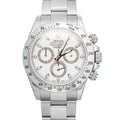 Rolex Daytona 116520 2010 Paper Oyster SS White Dial Auto Men's Watch 40mm