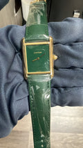 Cartier Tank Louis WGTA0286 Complete RARE NEW Green Dial Manual 26MM