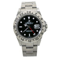 Rolex Explorer II 16570 Oyster SS Black Dial Auto Men's 40MM