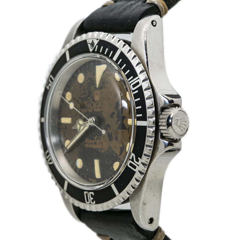 Rolex Submariner 5513 Tropical Gilt 1963 PCG Vintage Mens Automatic Watch 40MM