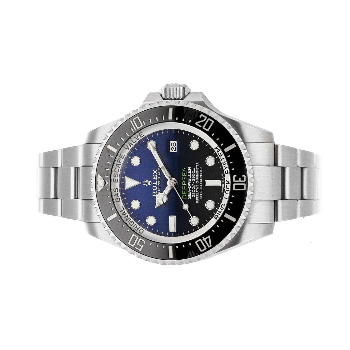 Rolex Sea-Dweller Deepsea 126660 Automatic Mens Watch SS D-Blue Dial 44mm w/B&P