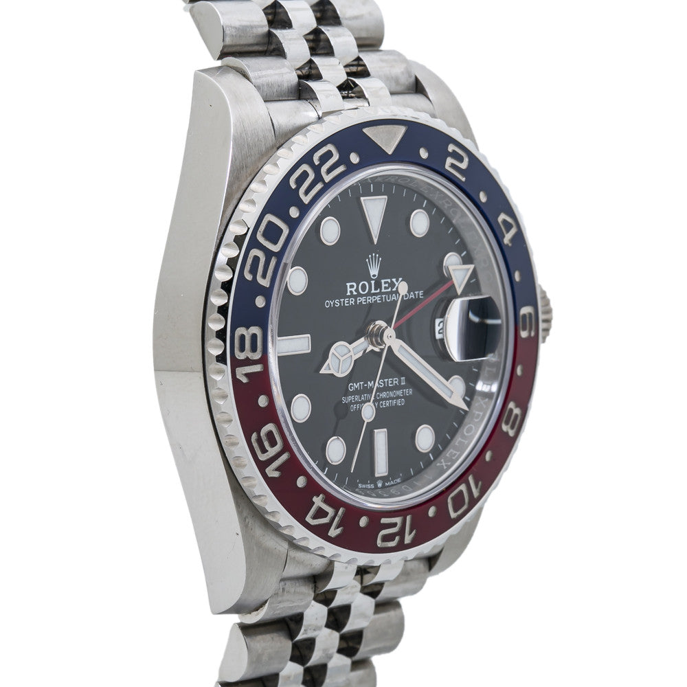 Rolex GMT-Master II 126710BLRO New Mark II Pepsi Mens Watch 40mm 2020 Green Car
