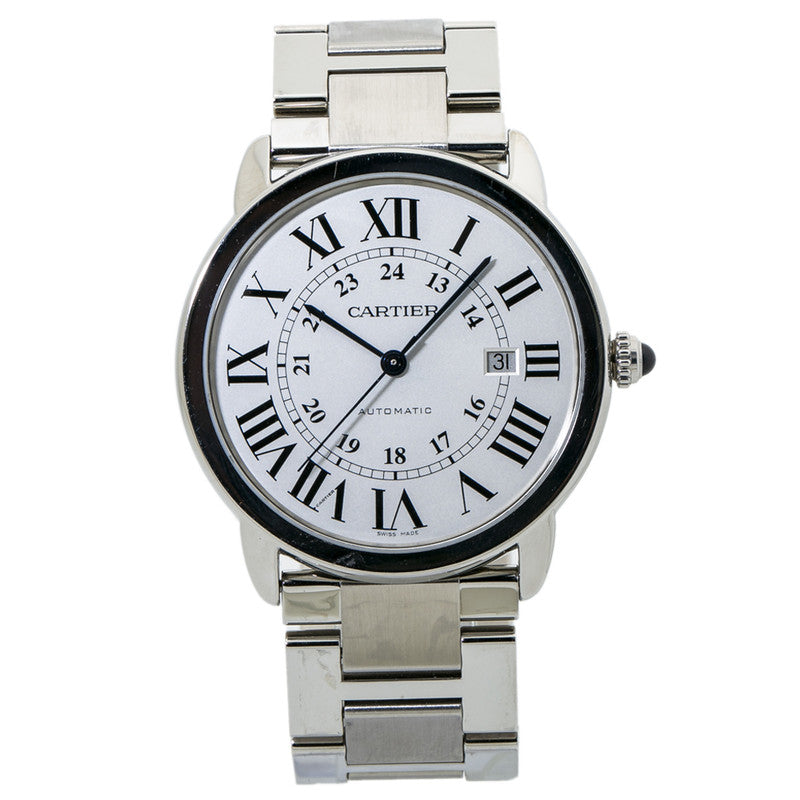 Cartier W6701011 Ronde Solo Silver Dial Automatic Men's Watch 42mm