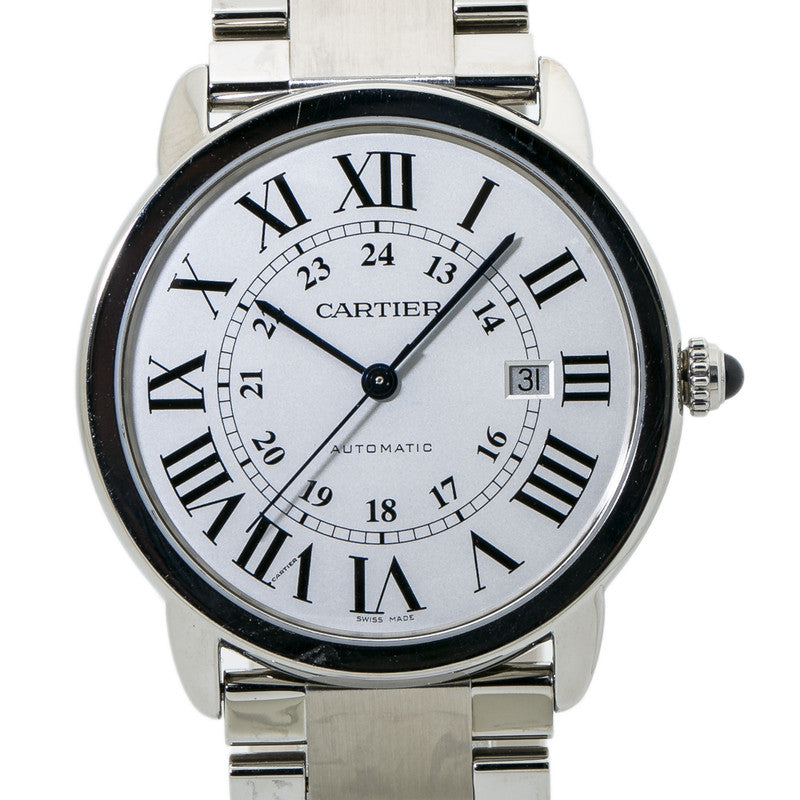 Cartier W6701011 Ronde Solo Silver Dial Automatic Men's Watch 42mm