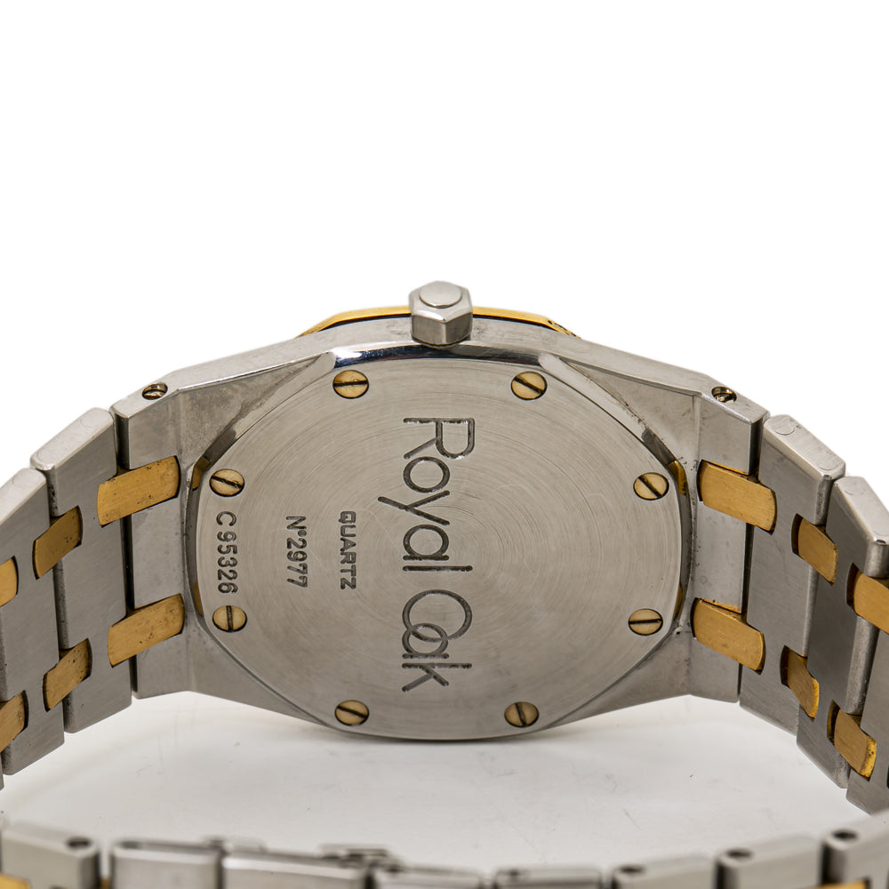 Audemars Piguet Royal Oak 56175SA 18K TwoTone Unisex New Buckle Quartz Watch33m