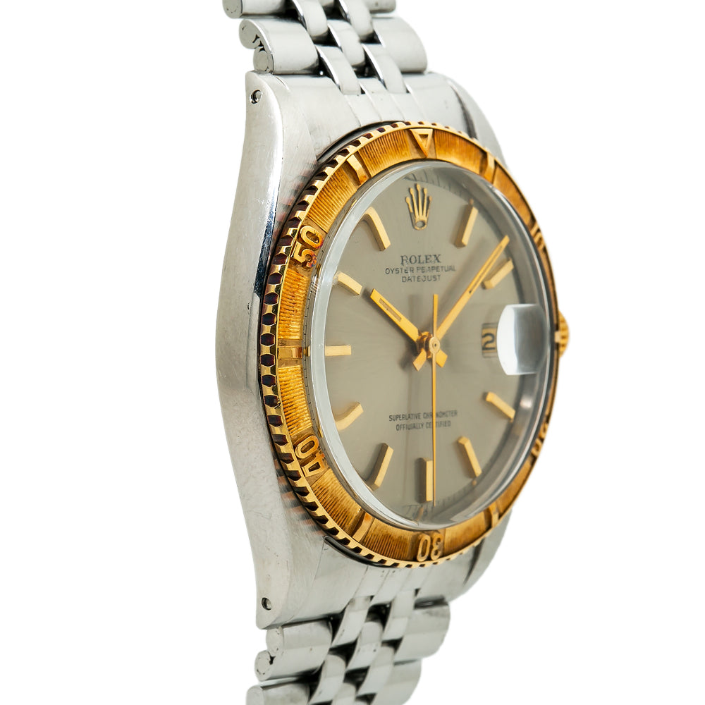 Rolex Datejust 1625 Jubilee Patina Silver Dial Automatic Watch With Papers 36mm