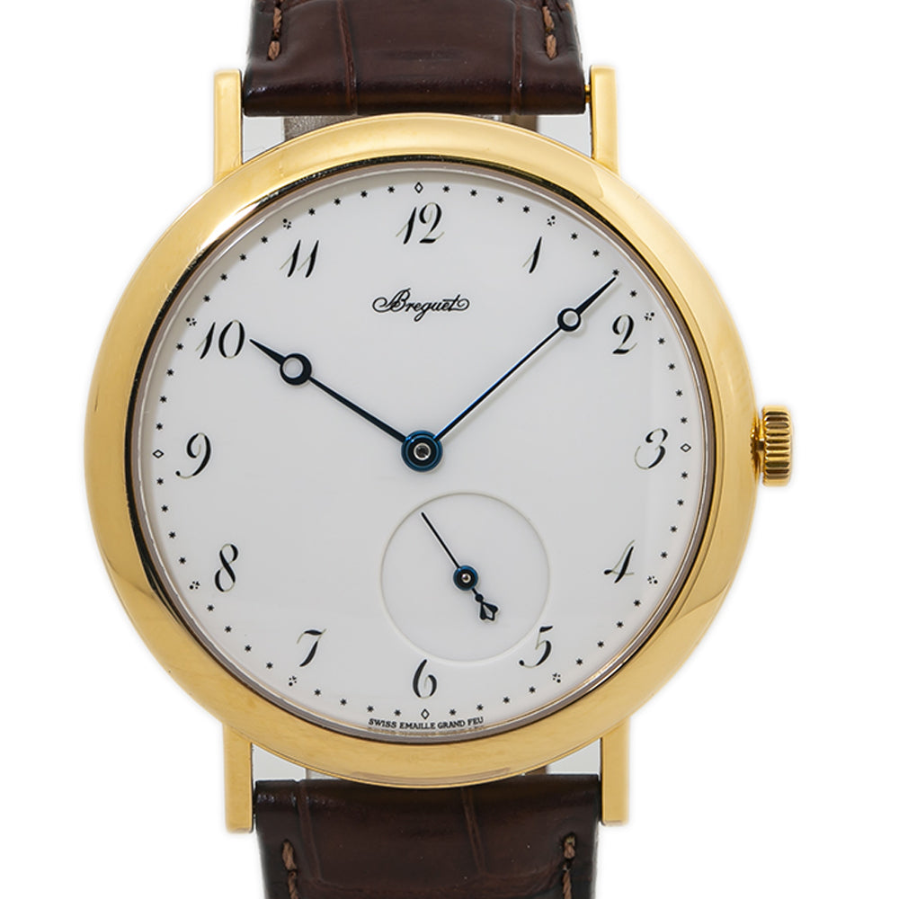 Breguet Classicque 5140BA 18K YG Enamel Dial Automatic Mens Watch 40mm Box&Paper