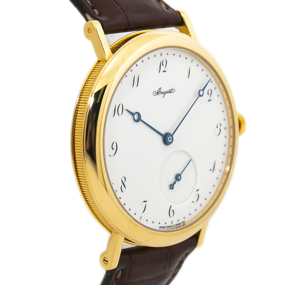 Breguet Classicque 5140BA 18K YG Enamel Dial Automatic Mens Watch 40mm Box&Paper