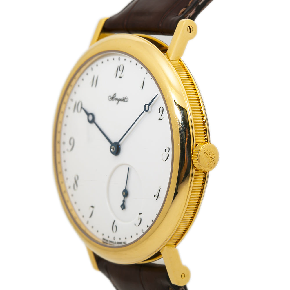 Breguet Classicque 5140BA 18K YG Enamel Dial Automatic Mens Watch 40mm Box&Paper