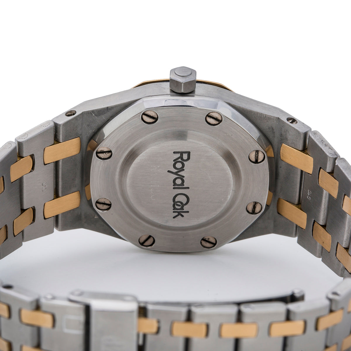 Audemars Piguet Royal Oak 8638SA Automatic Watch 18K Two Tone Grey Dial 30mm
