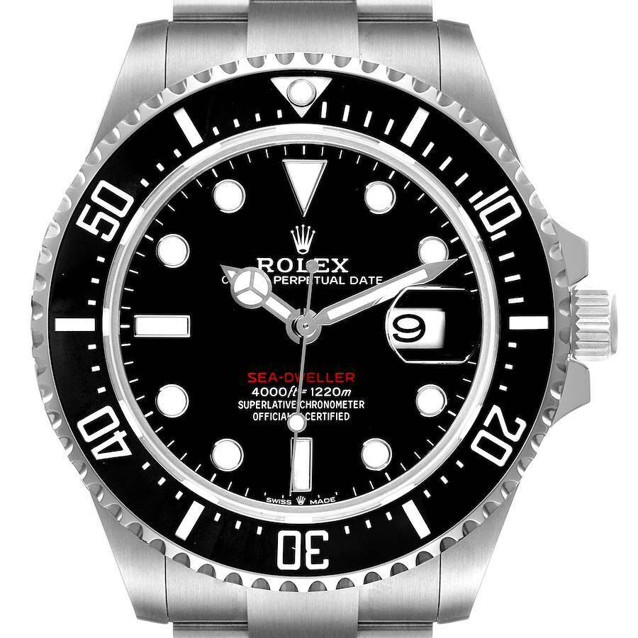 Rolex Red Sea-Dweller 126600 Stainless Steel New 2020 Men's Watch 43mm with Card