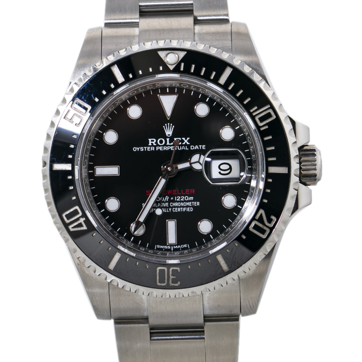 Rolex Red Sea-Dweller 126600 Mark 1 Steel Men's Watch 43mm 2018 Box&Papers