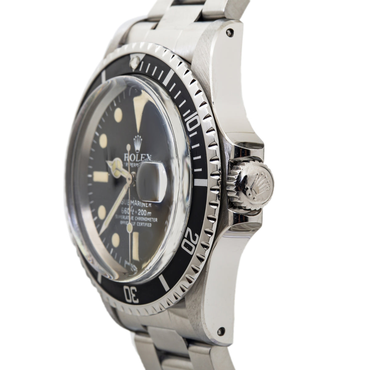 Rolex Submariner 1680 Vintage MINT Patina Matte Dial Automatic Men's Watch 40mm