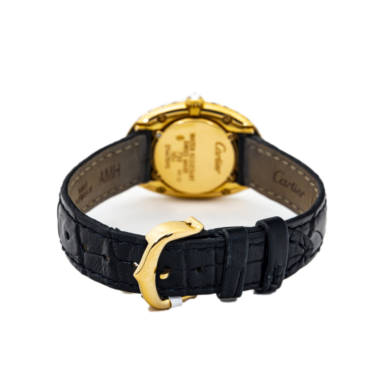 Cartier Baignoire Joaillerie 1954 18k Yellow Gold Quartz Ladie's Watch 23mm
