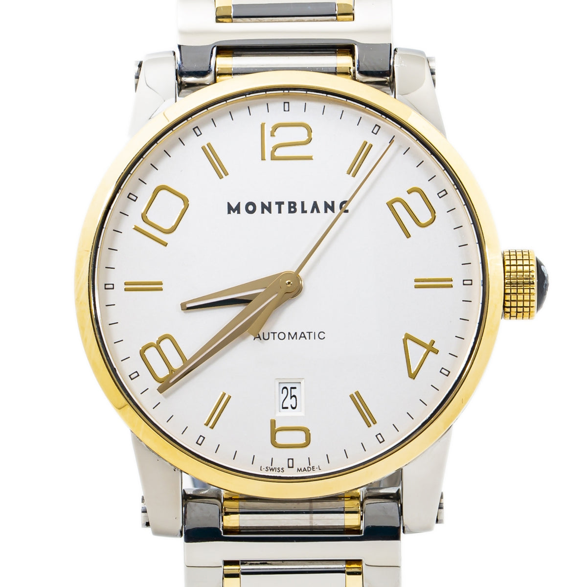 Montblanc Timewalker 7210 Stainless Steel Automatic Two Tone 39mm Men's Watch