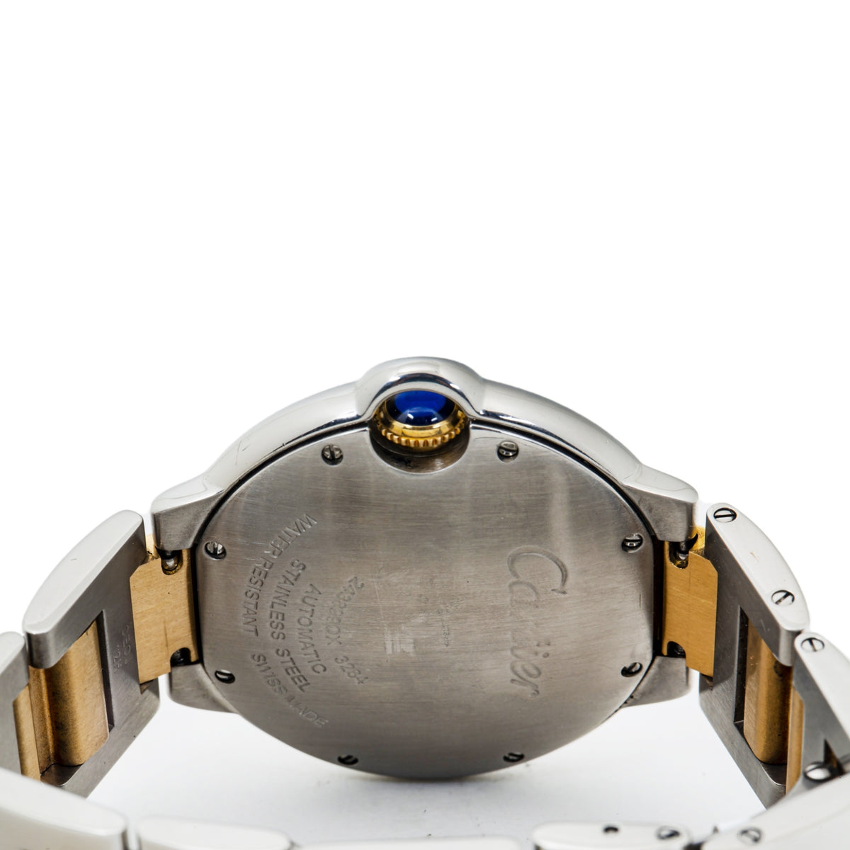 Cartier Ballon Bleu 3284 W6920047 18k Yellow Two Tone Automatic Watch 36mm