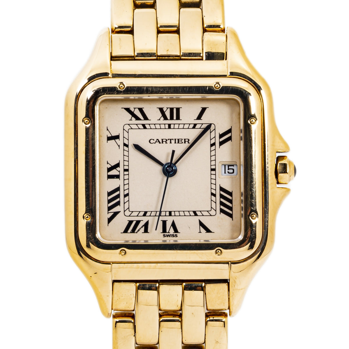 Cartier Panthere 887968 Midsize 18k Quartz Yellow Gold Quartz 27mm Ladie's Watch