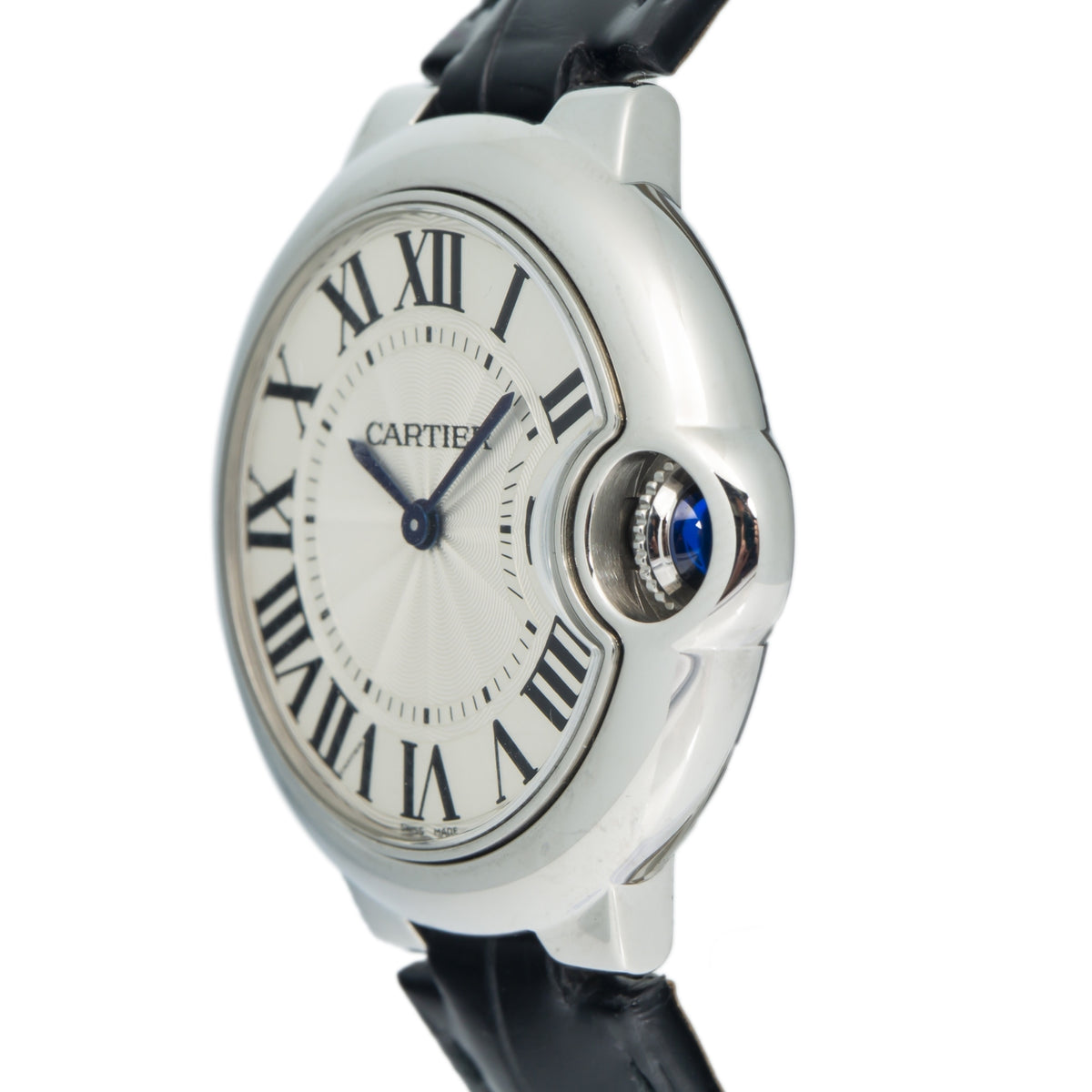 Cartier Ballon Bleu WSBB0034 3653 Stainless Steel Quartz Ladie's Watch 33mm