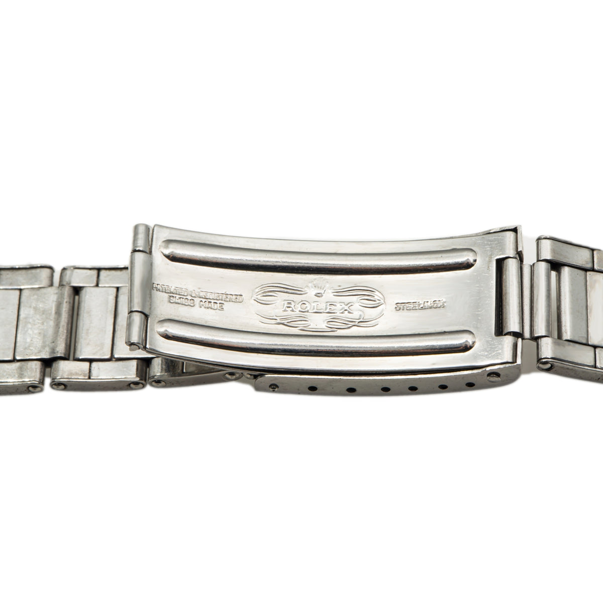 Rolex 7206 Bracelet 80 End Links 20mm 1968 Clasp Vintage Stainless Steel Oyster