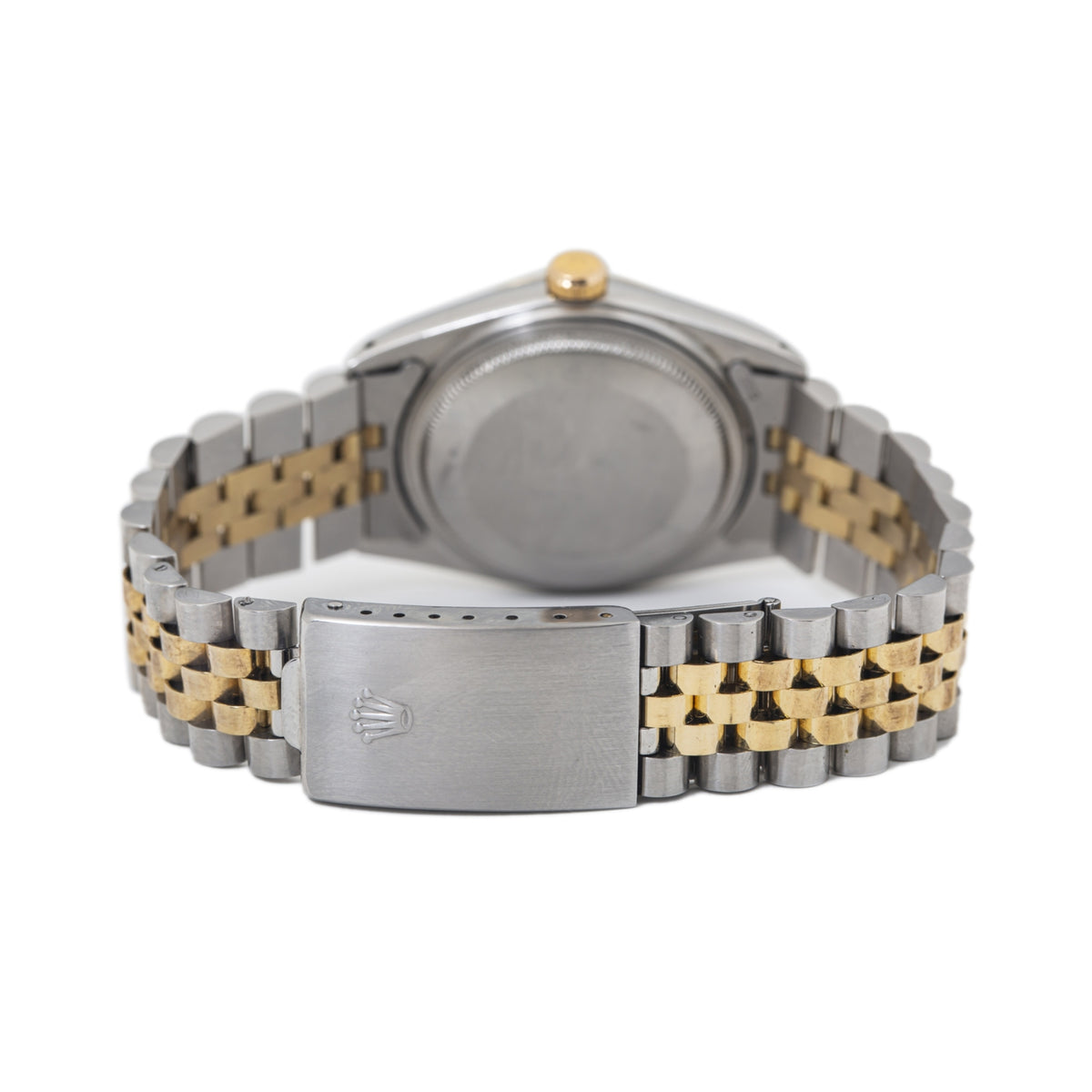 Rolex Datejust 16013 With RSC Service Card 18k Gold Two Tone Jubilee Watch 36mm