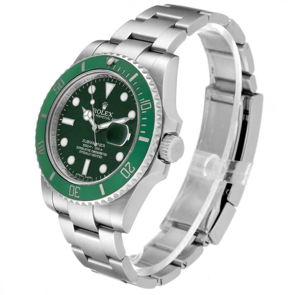 Rolex Submariner 116610LV Green Hulk NEW 2020 Automatic Mens Watch 40mm Complete