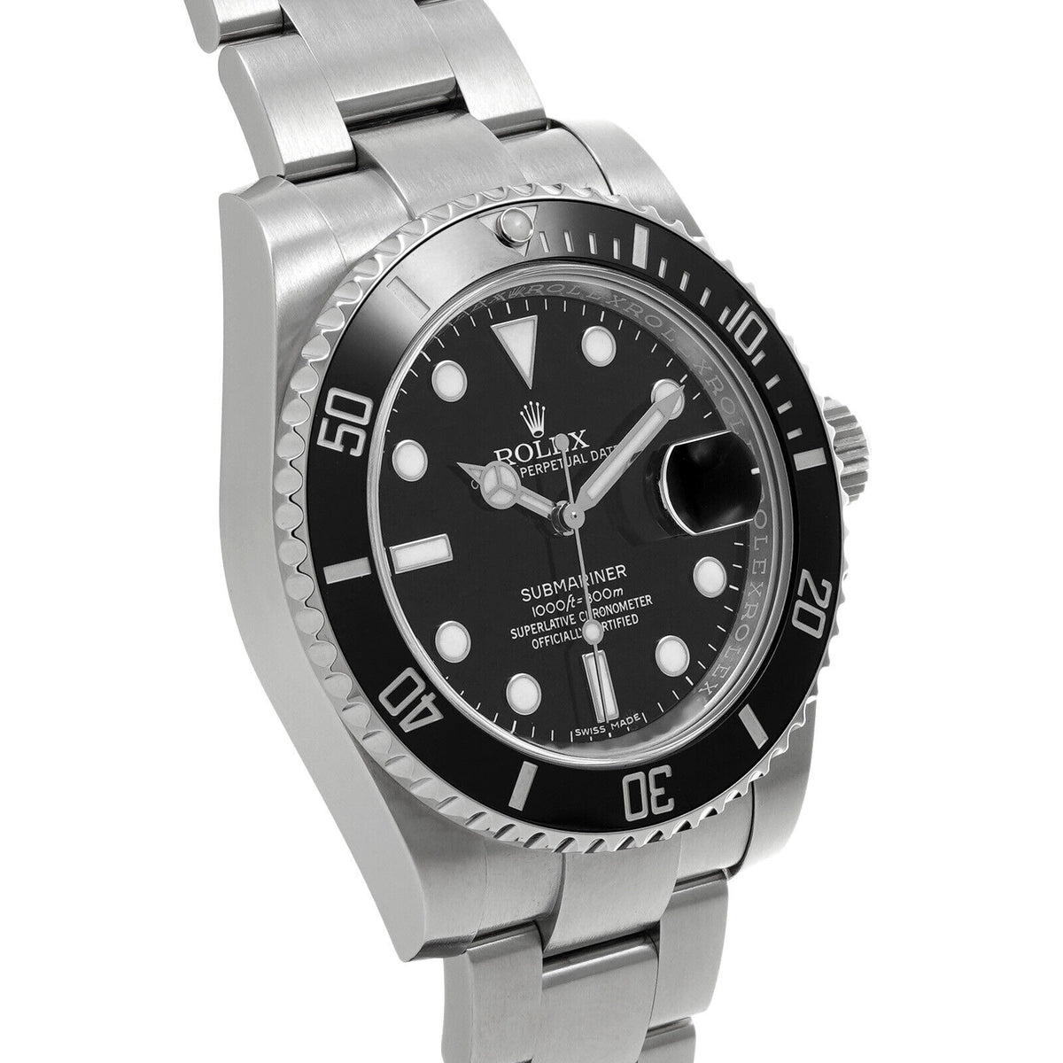 Rolex Submariner 116610LN MINT Steel Date Black Automatic Watch 40mm 2016 Card