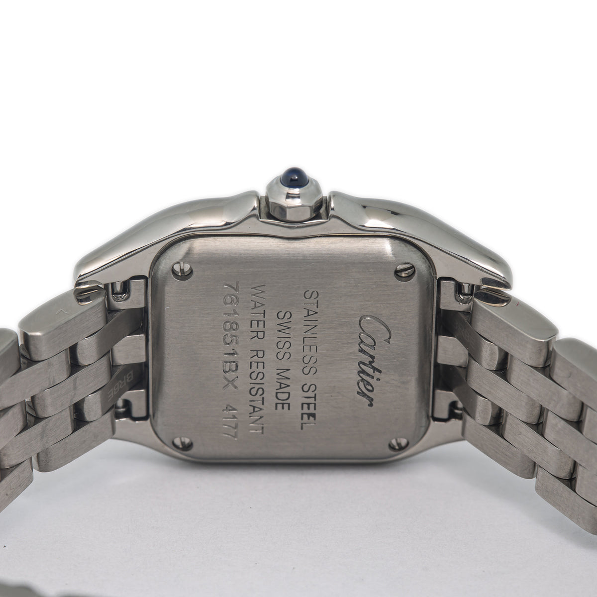 Cartier Panthere 4177 WSPN0006 Roman Stainless Steel Quartz Ladie's Watch 22mm