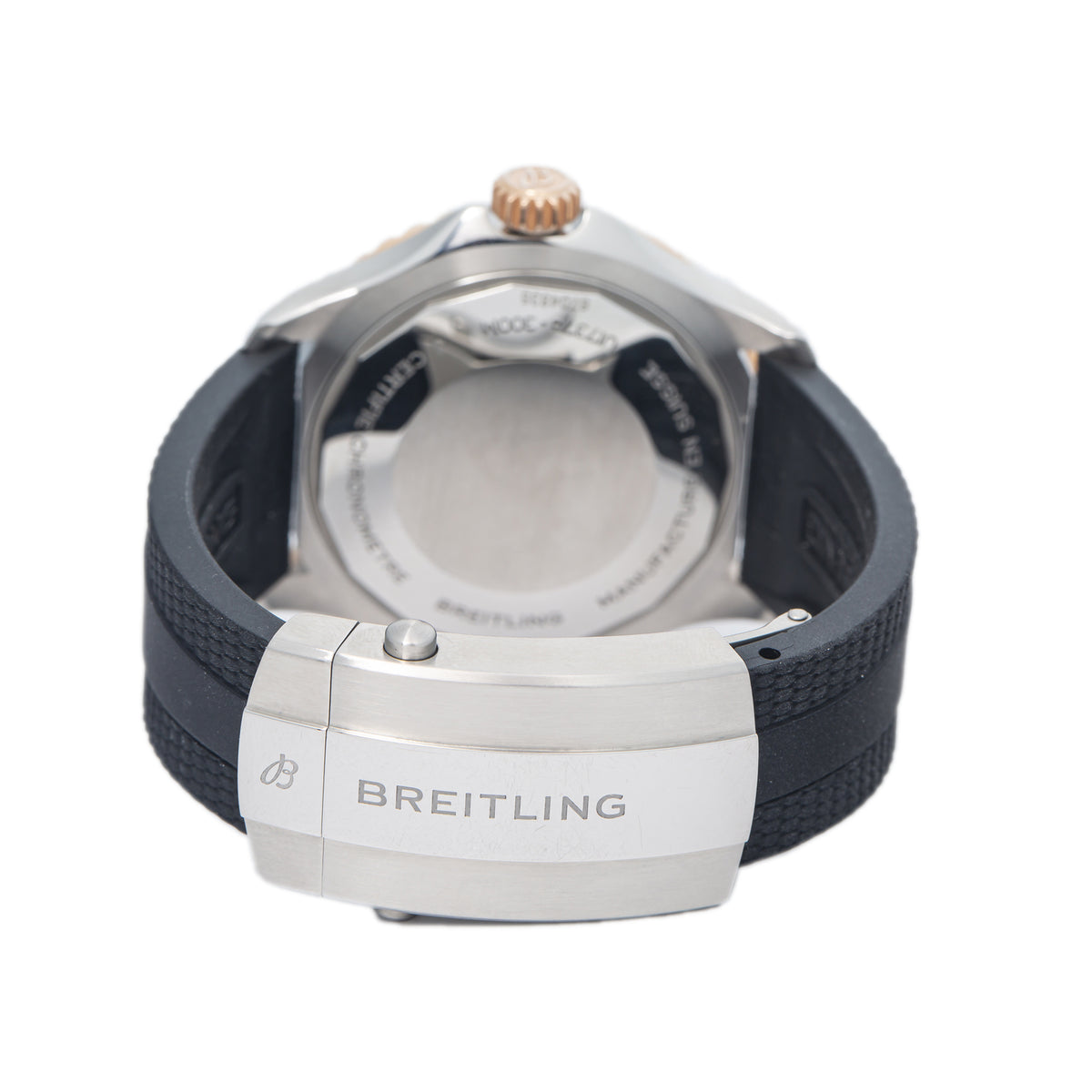 Breitling Superocean U17375 18k Rose Steel Automatic Men's 42mm Watch Box&Paper