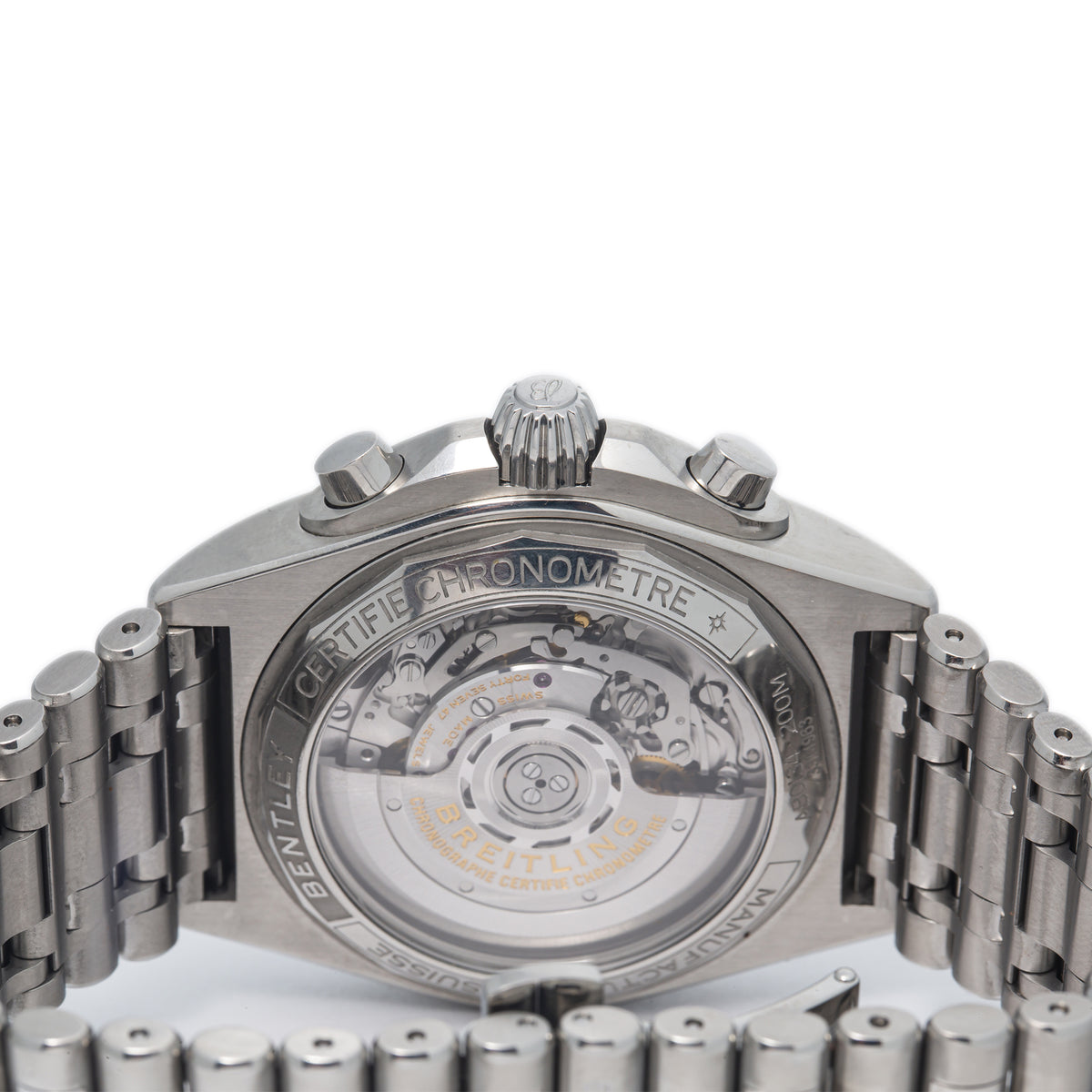Breitling Chronomat B01 AB0134 Bentley Green Dial Steel Automatic Men Watch 42mm