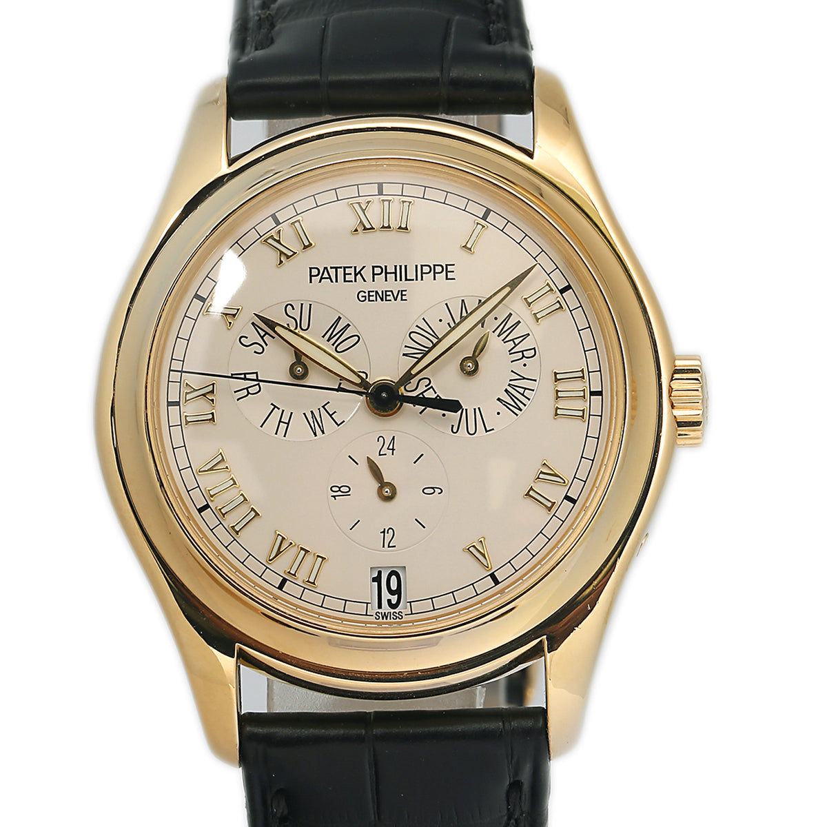 Patek Philippe Annual Calendar 5035J MINT 18k Yellow Gold Automatic Watch 37mm