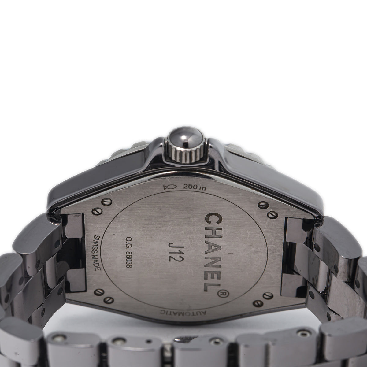 Chanel J12 H2934 Chromatic Titanium Ceramic Gray Dial Automatic Watch 41mm