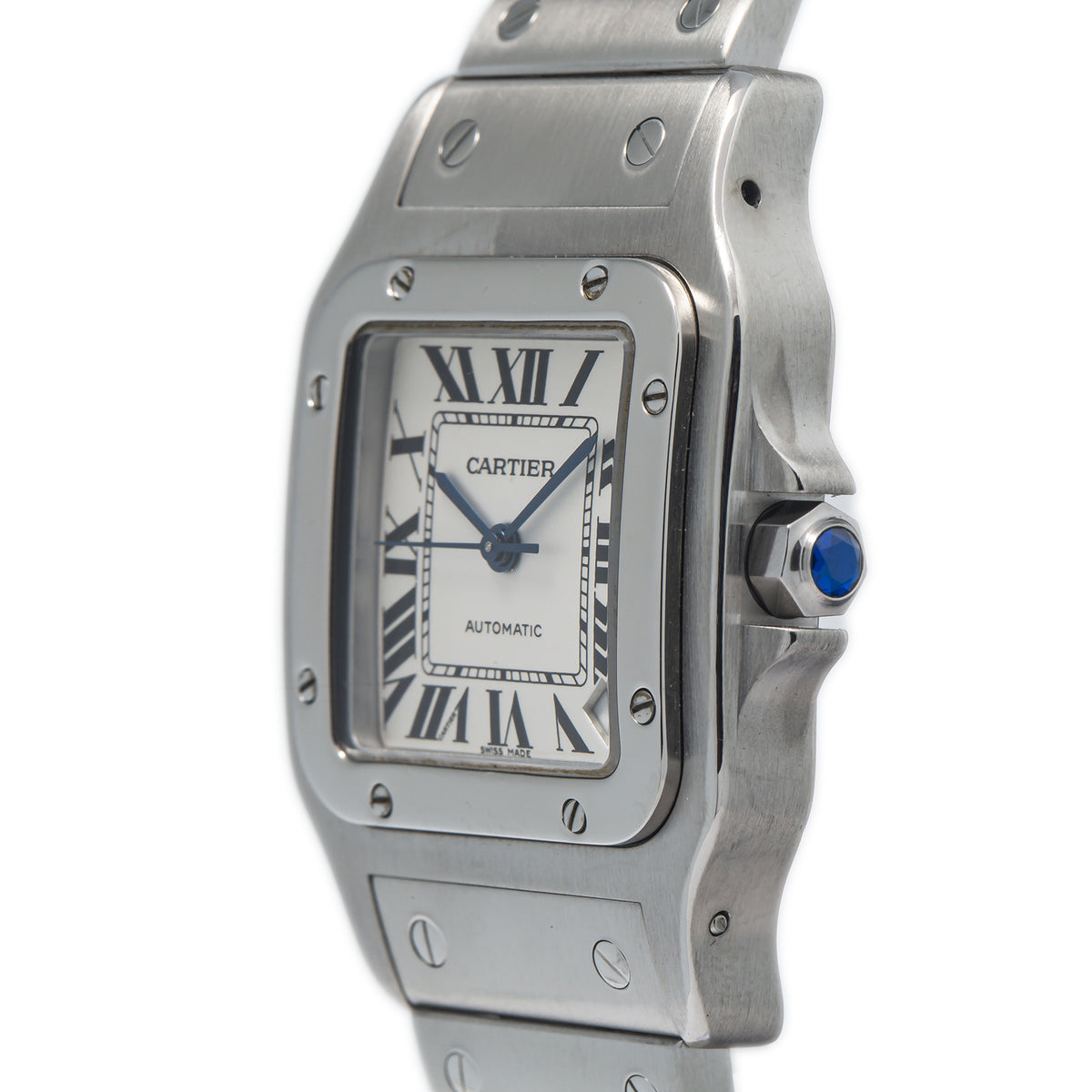 Cartier Santos Galbee W20098D6 2823 XL Stainless Steel Automatic Watch 32mm