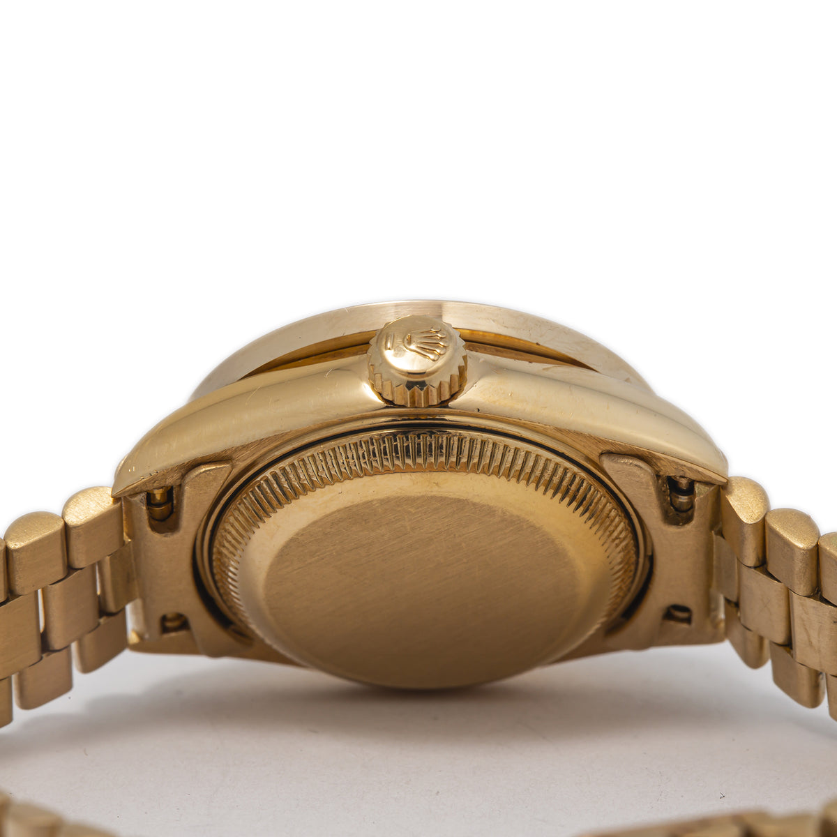 Rolex Datejust 69178 18k Yellow Gold President Diamond Champagne Dial Watch 26mm