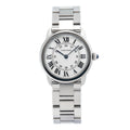 Cartier Ronde Solo 3601 W6701004 Steel White Roman Dial Quartz Ladies Watch 29mm