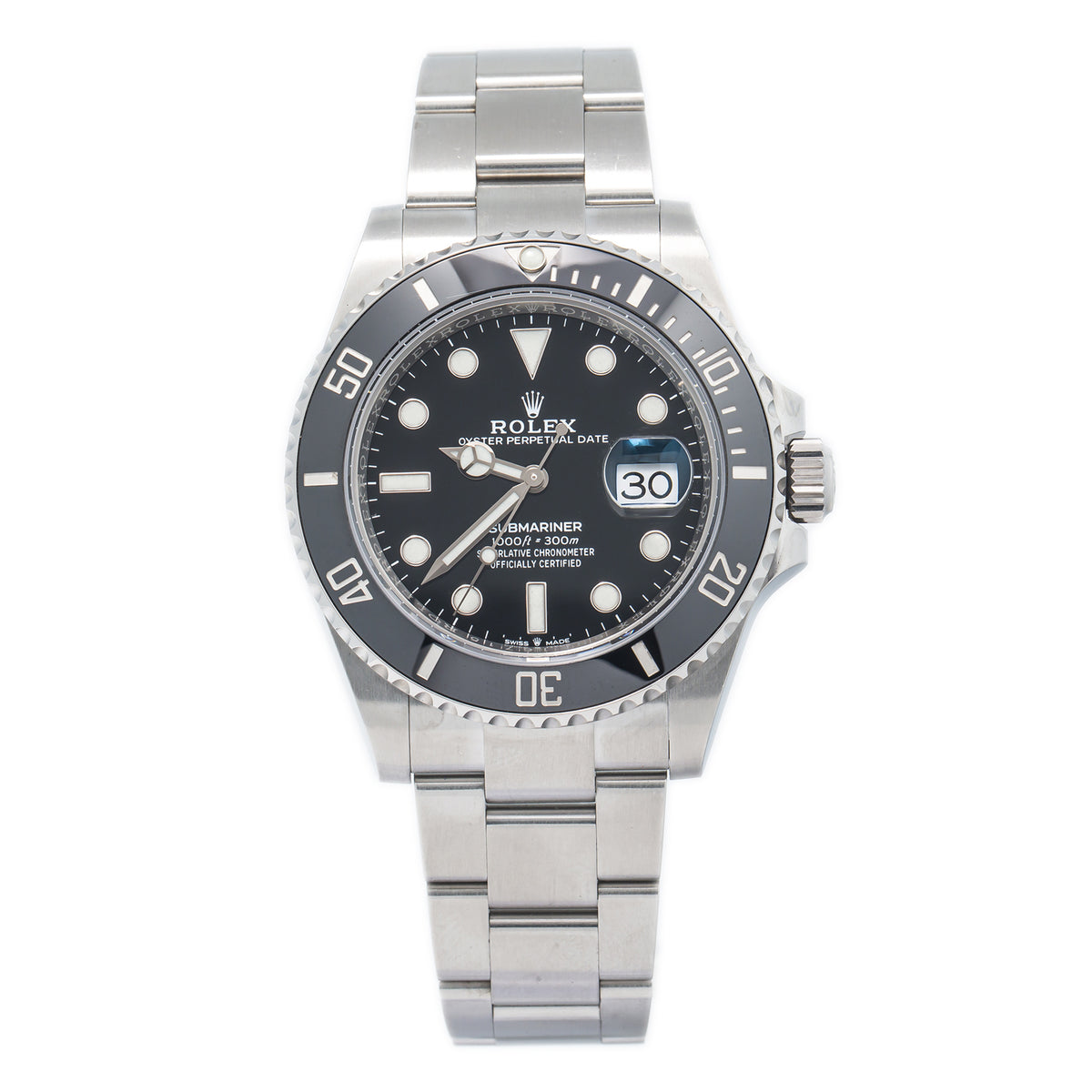 Rolex Submariner 126610LN with Card 2021 Stainless Steel Black Dial Watch 41mm