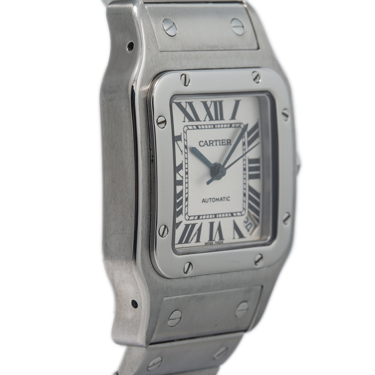 Cartier Santos Galbee 2823 W20098D6 XL Stainless Steel Automatic Watch 34x45mm