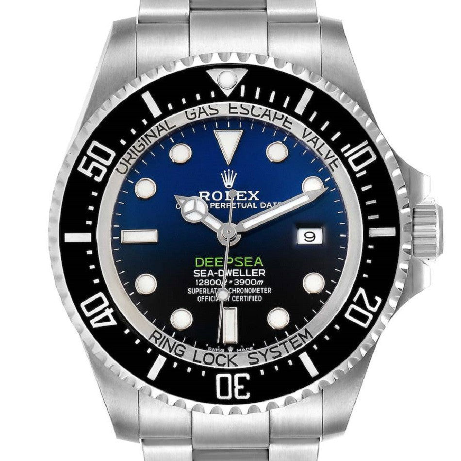 Rolex SeaDweller 126660 NEW Deepsea Blue Dial Automatic Watch 44mm 2019 Complete