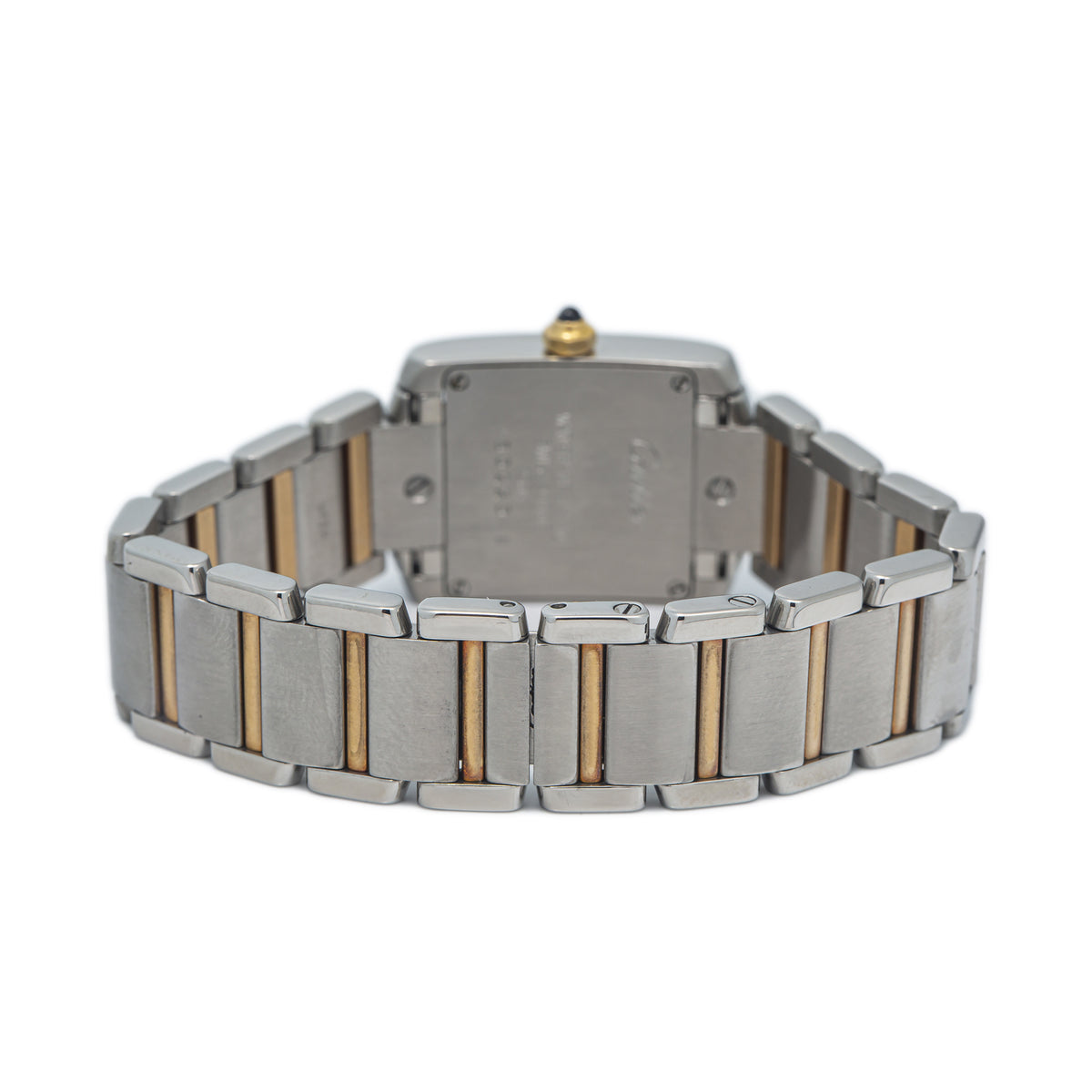 Cartier Tank Francaise 2384/W51007Q4 Yellow Gold TwoTone Quartz Ladie Watch 20mm