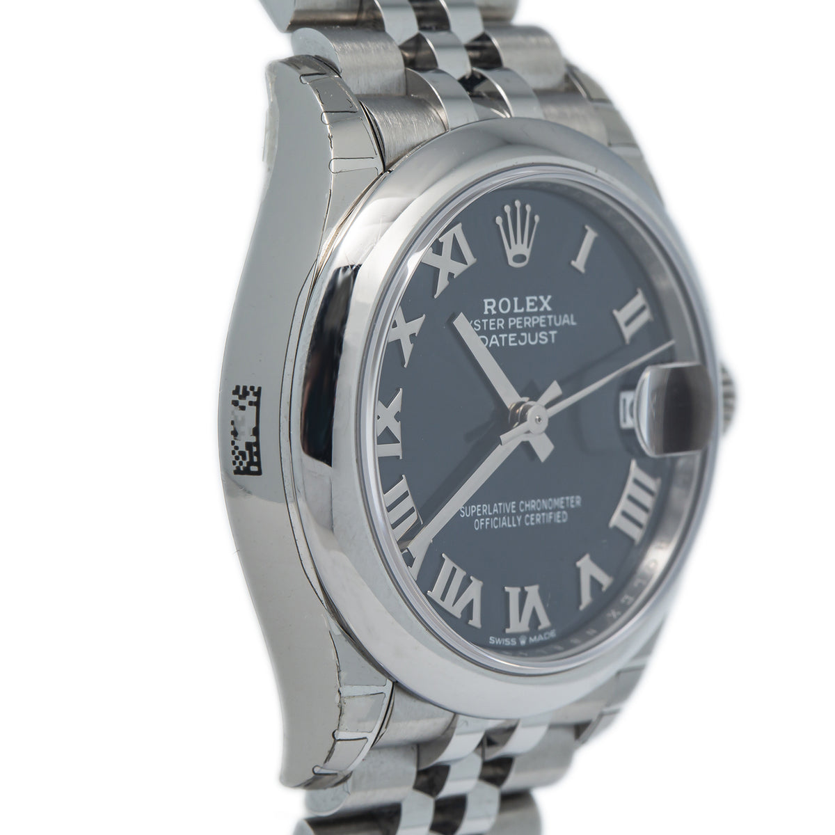 Rolex Datejust 278240 NEW Steel Jubilee Roman Blue Dial Ladies Watch 31mm