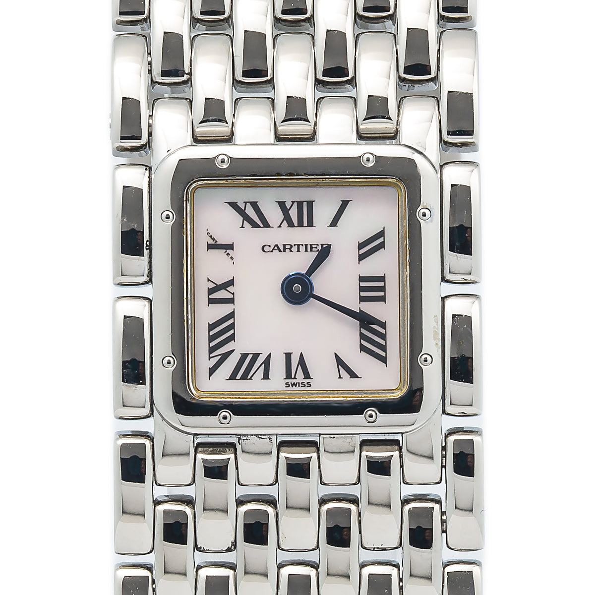 Cartier Panthere Ruban 2420  mother-of-pearl Dial Quartz Ladies Watch 17mm