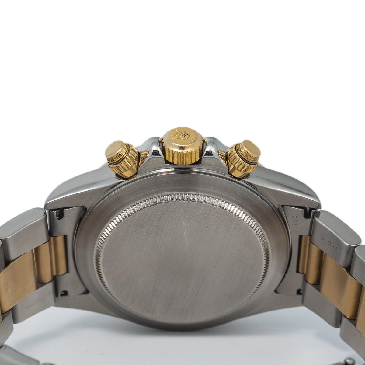 Rolex Daytona 16523 Zenith 18k Yellow Two Tone White Dial Men's Watch 40mm