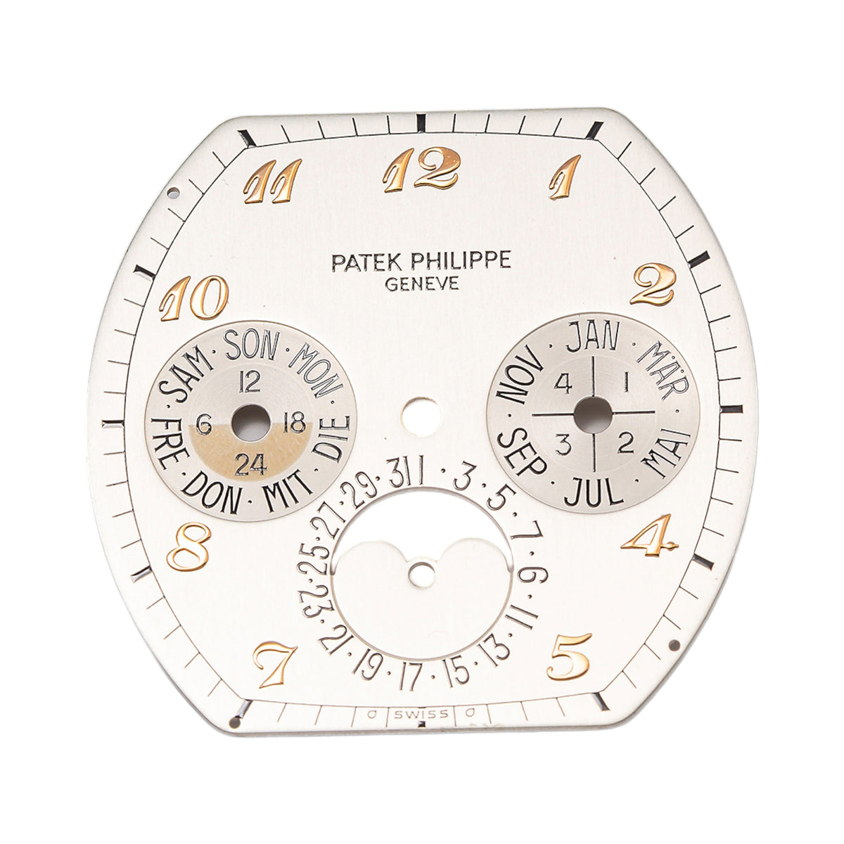 Patek Philippe Perpetual Calendar 5040R Mint Silver Sigma Dial