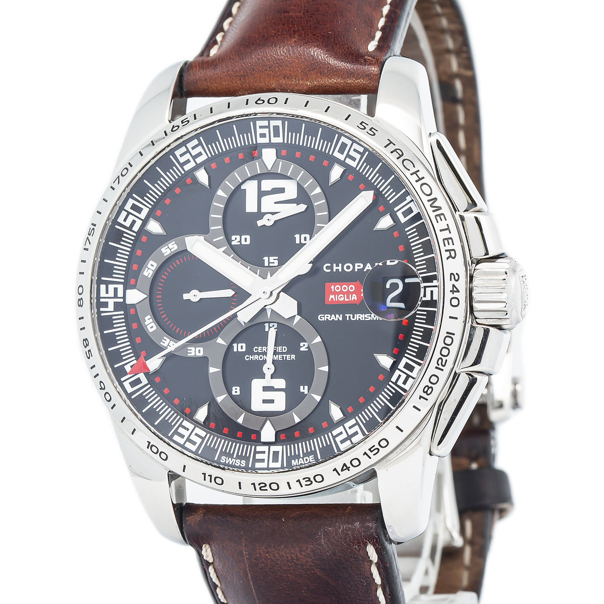 Chopard 16/8459 Mille Miglia GTXL Chronograph Stainless Automatic Men Watch 44mm