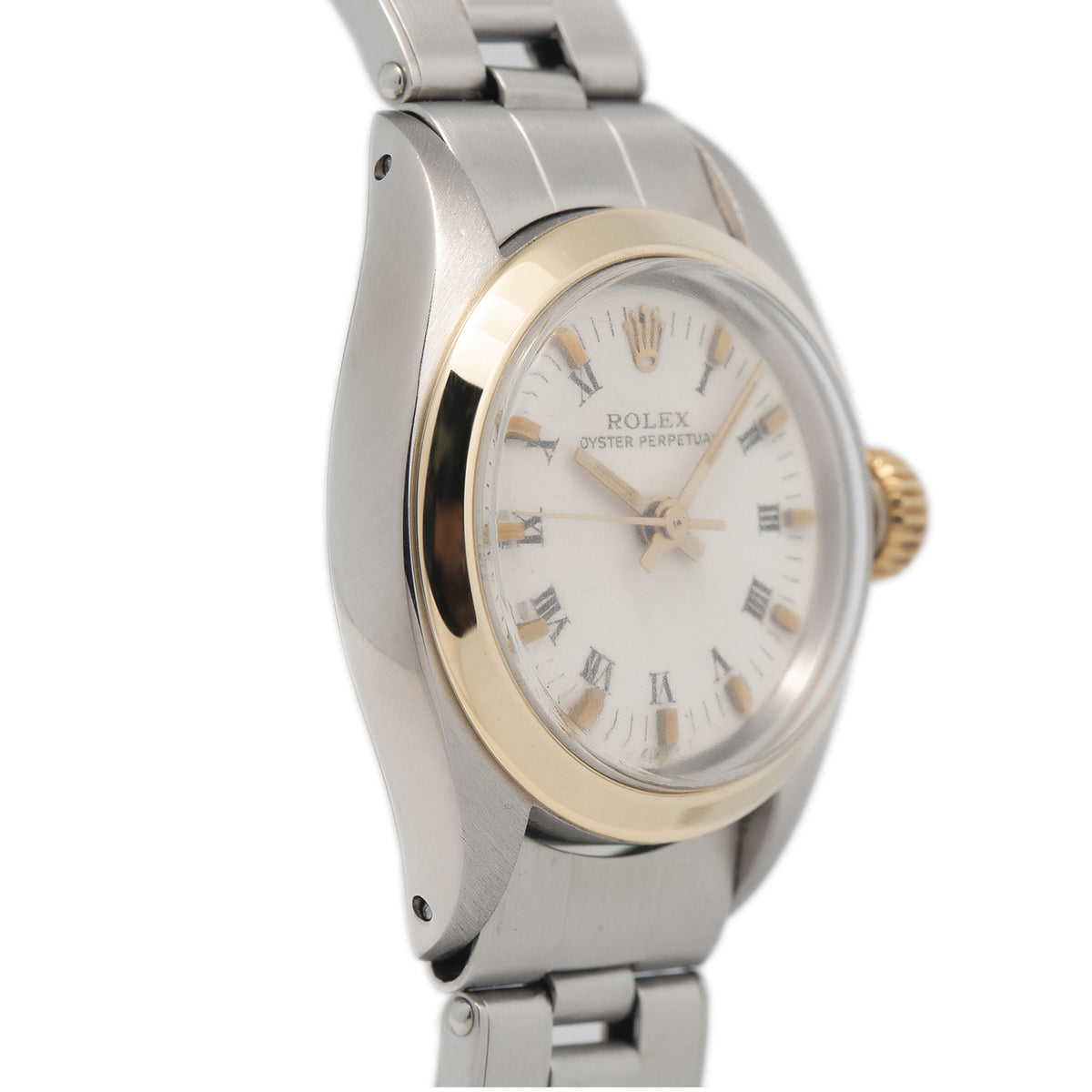 Rolex Oyster Perpetual 6718 Rivet Oyster Stainless Steel Ladies Watch 25mm