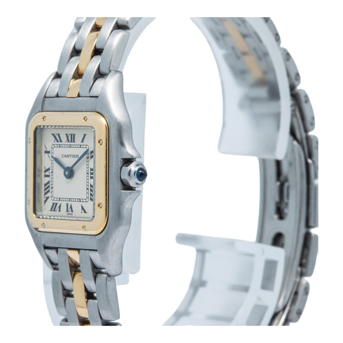 Cartier Panthere 112000R 18K Yellow Two Tone Quartz Ladie's Watch 22mm