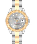 Rolex Yacht-Master 169623 Oyster 18k Two Tone Automatic Silver Dial Ladies 29mm